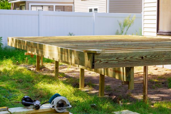 Cost of Elevated Deck Installation in Fishers