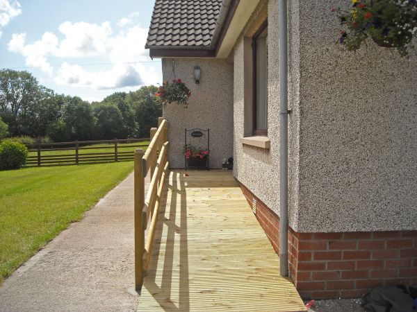 Cost of Hardwood Ramp Installation in Fishers