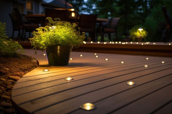 Ground Level Deck Construction in Fishers